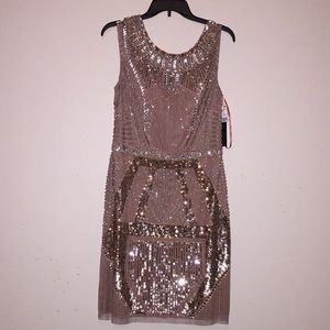 Art Deco inspired cocktail dress